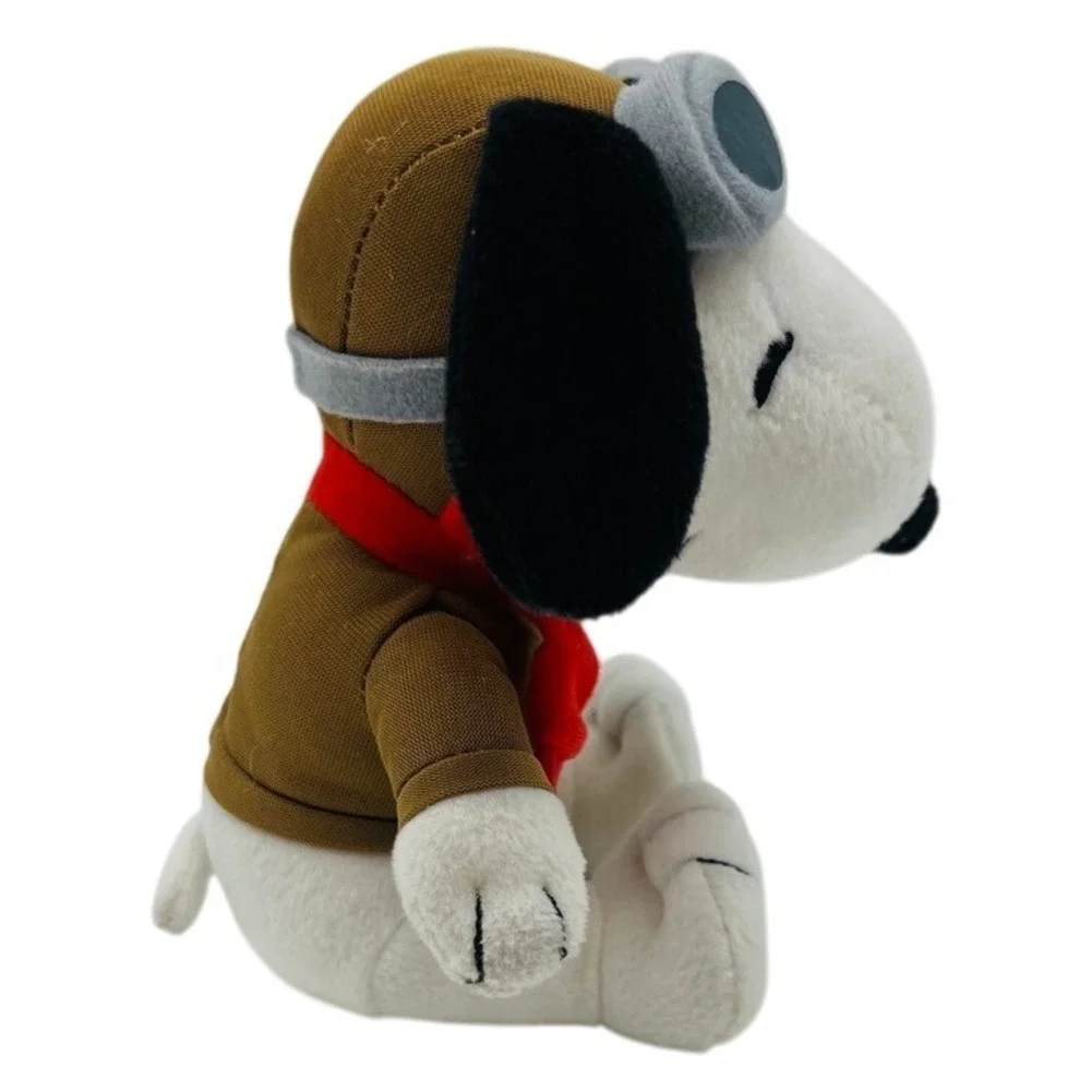 SNOOPY Metlife FLYING ACE PILOT Brown Jacket Goggles Peanuts 6